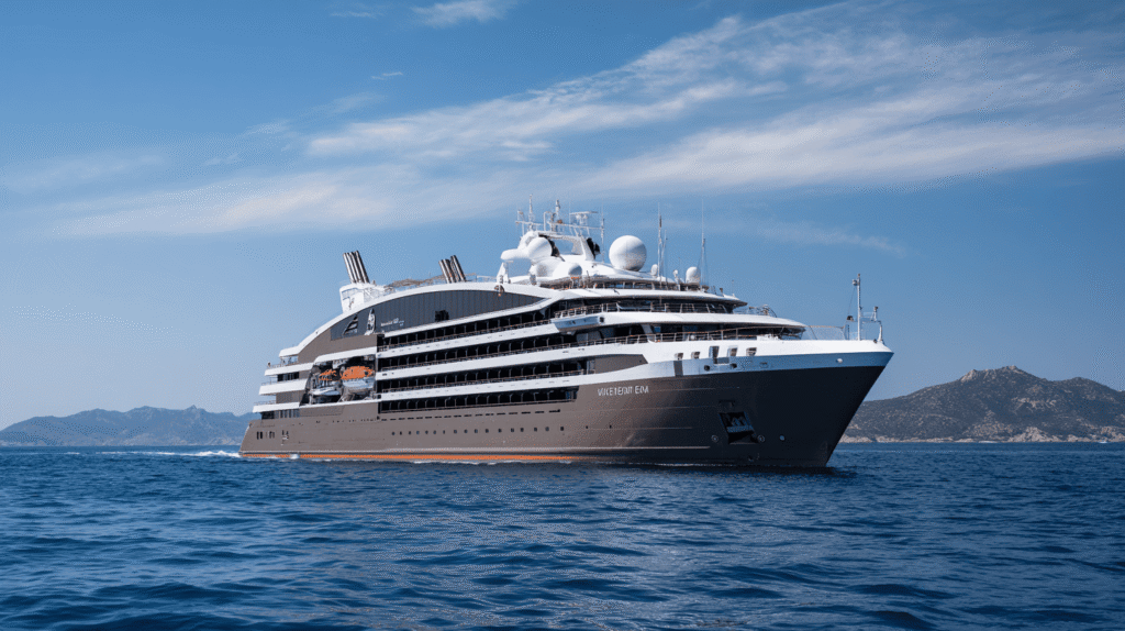 bateau ponant en pleine mer